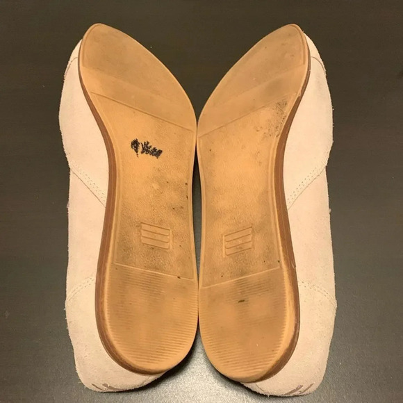 TOMS Jutti Flat in Natural Suede - Picture 3 of 6